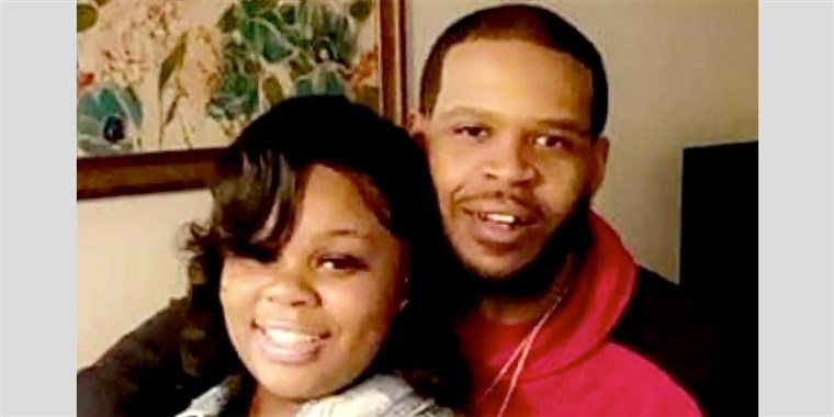 Breonna Taylor with his Boyfriend Kenneth Walker