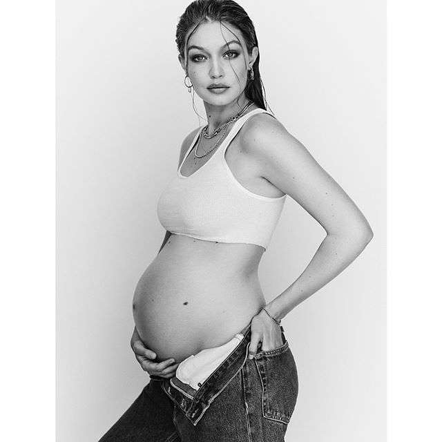 Gigi Haid Pregnancy pics