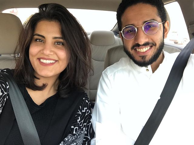 Loujain Al-Hathloul with Husband Fahad